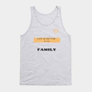 father's day with family Tank Top